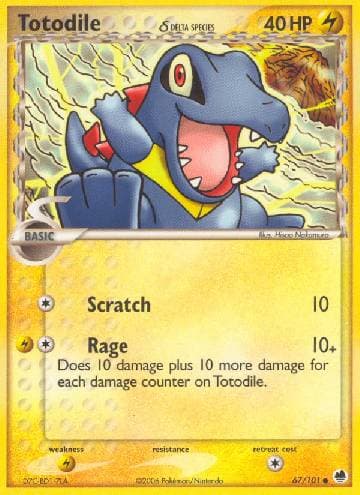 Totodile (67/101) — Dragon Frontiers