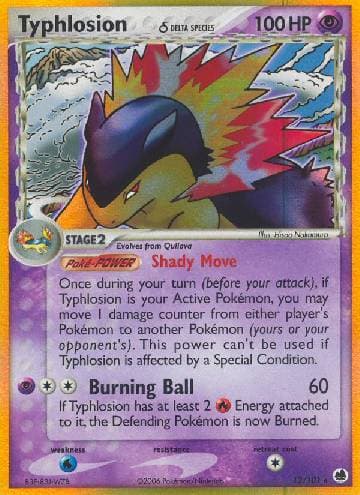Typhlosion (12/101) — Dragon Frontiers