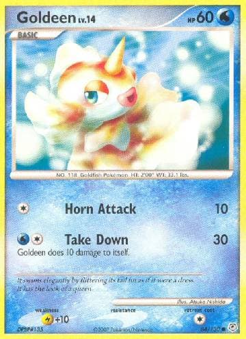 Goldeen (84/130) — Diamante & Pérola