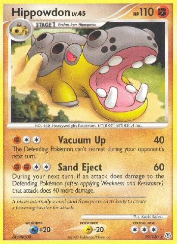 Hippowdon (29/130) — Diamante & Pérola
