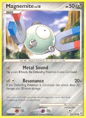 Carta Magnemite (87/130) do set Diamante & Pérola — Pokémon TCG | Bynx