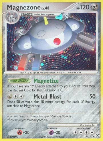 Carta Magnezone (8/130) do set Diamante & Pérola — Pokémon TCG | Bynx