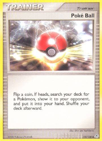 Carta Poké Ball (110/130) do set Diamante & Pérola — Pokémon TCG | Bynx