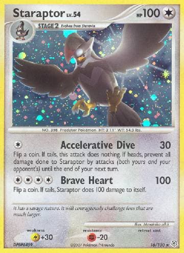 Staraptor (16/130) — Diamante & Pérola