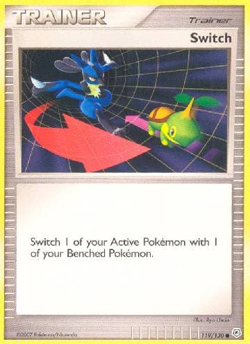 Carta Switch (119/130) do set Diamante & Pérola — Pokémon TCG | Bynx