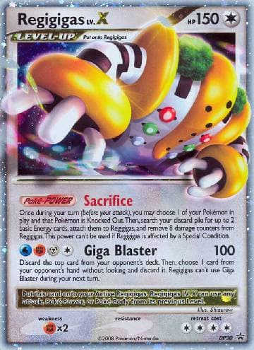 Regigigas LV.X (DP30/56) — Diamante & Pérola Promos