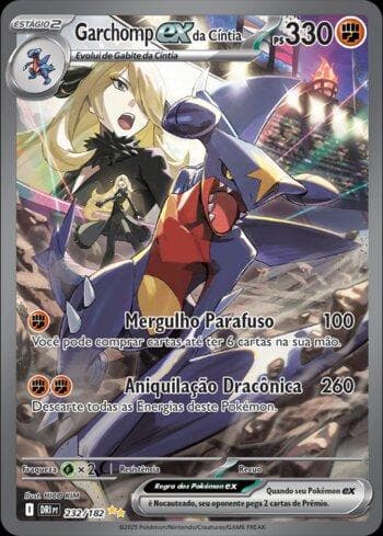 Cynthia's Garchomp ex (232/182) — Rivais Predestinados