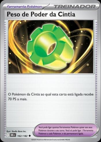Carta Cynthia's Power Weight (162/182) do set Rivais Predestinados — Pokémon TCG | Bynx