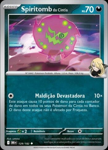Cynthia's Spiritomb (129/182) — Rivais Predestinados