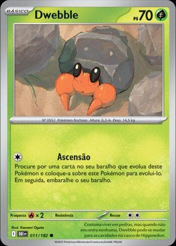 Dwebble (011/182) — Rivais Predestinados