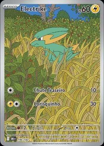 Carta Electrike (196/182) do set Rivais Predestinados — Pokémon TCG | Bynx