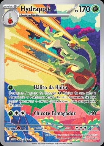 Carta Hydrapple (188/182) do set Rivais Predestinados — Pokémon TCG | Bynx