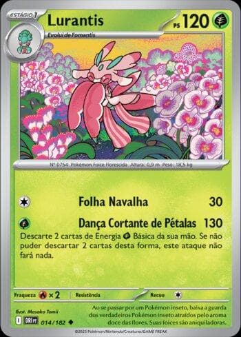 Carta Lurantis (014/182) do set Rivais Predestinados — Pokémon TCG | Bynx