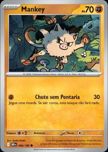 Mankey (090/182) — Rivais Predestinados