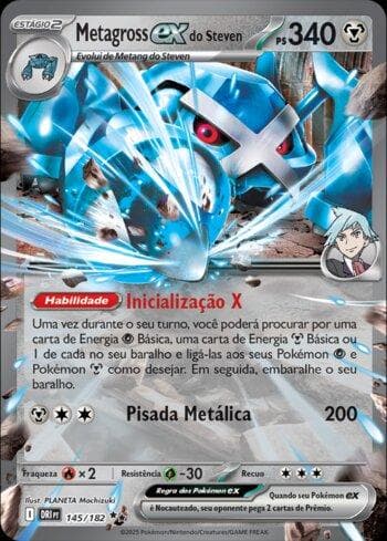Steven's Metagross ex (145/182) — Rivais Predestinados