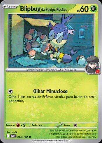 Team Rocket's Blipbug (015/182) — Rivais Predestinados