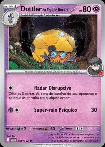 Team Rocket's Dottler (088/182) — Rivais Predestinados