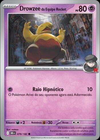 Team Rocket's Drowzee (079/182) — Rivais Predestinados