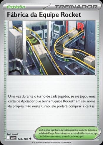 Team Rocket's Factory (173/182) — Rivais Predestinados