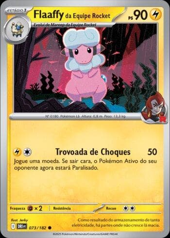 Team Rocket's Flaaffy (073/182) — Rivais Predestinados