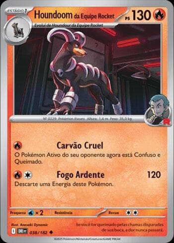 Team Rocket's Houndoom (038/182) — Rivais Predestinados