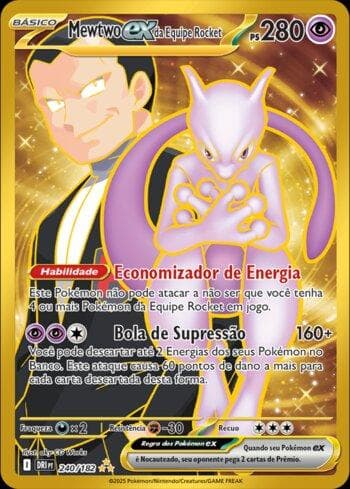 Team Rocket's Mewtwo ex (240/182) — Rivais Predestinados