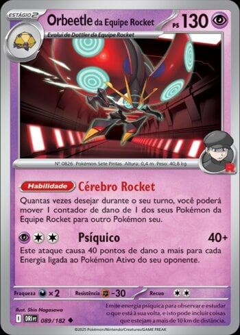 Team Rocket's Orbeetle (089/182) — Rivais Predestinados