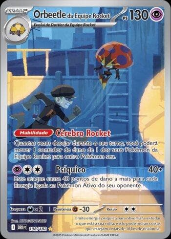 Team Rocket's Orbeetle (198/182) — Rivais Predestinados