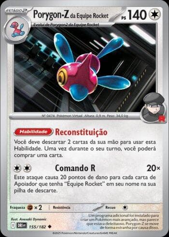 Team Rocket's Porygon-Z (155/182) — Rivais Predestinados