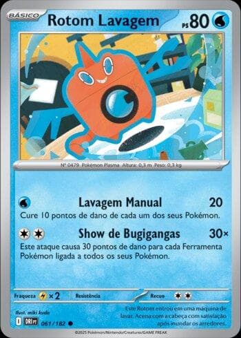 Wash Rotom (061/182) — Rivais Predestinados