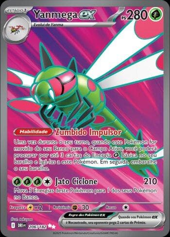 Yanmega ex (206/182) — Rivais Predestinados