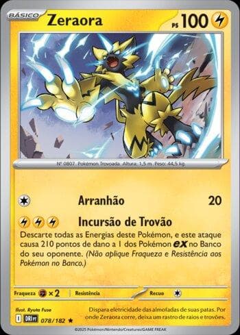 Zeraora (078/182) — Rivais Predestinados