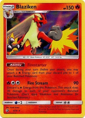 Carta Blaziken (6/70) do set Dragões Soberanos — Pokémon TCG | Bynx