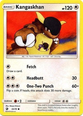 Kangaskhan (55/70) — Dragões Soberanos