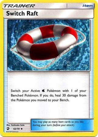 Carta Switch Raft (62/70) do set Dragões Soberanos — Pokémon TCG | Bynx
