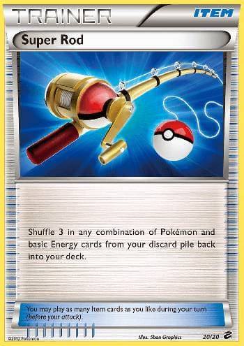 Carta Super Rod (20/20) do set Cofre do Dragão — Pokémon TCG | Bynx