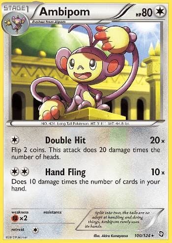 Ambipom (100/124) — Dragões Enaltecidos