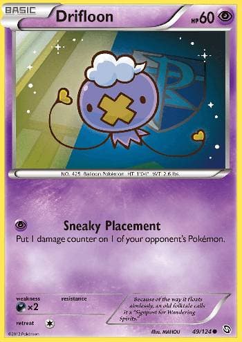 Carta Drifloon (49/124) do set Dragões Enaltecidos — Pokémon TCG | Bynx