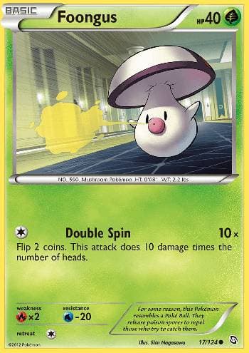 Carta Foongus (17/124) do set Dragões Enaltecidos — Pokémon TCG | Bynx