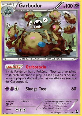 Garbodor (54/124) — Dragões Enaltecidos