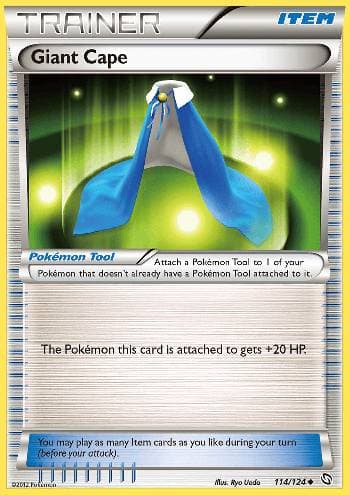 Carta Giant Cape (114/124) do set Dragões Enaltecidos — Pokémon TCG | Bynx