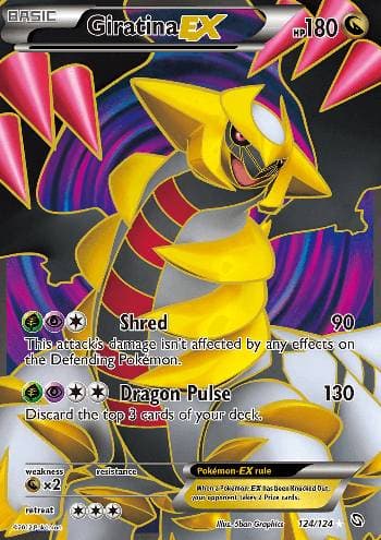 Giratina-EX (124/124) — Dragões Enaltecidos