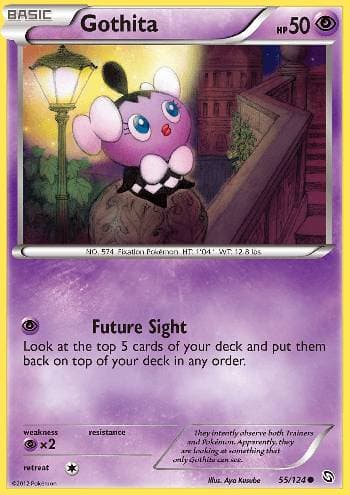 Carta Gothita (55/124) do set Dragões Enaltecidos — Pokémon TCG | Bynx