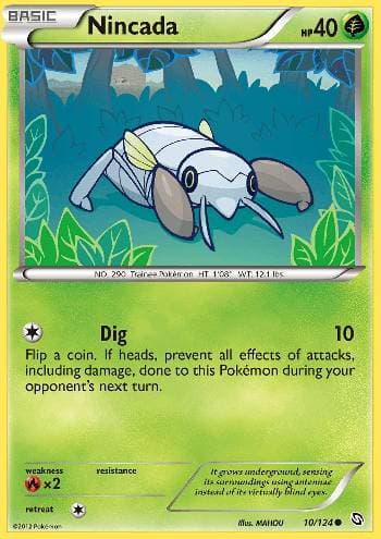 Carta Nincada (10/124) do set Dragões Enaltecidos — Pokémon TCG | Bynx