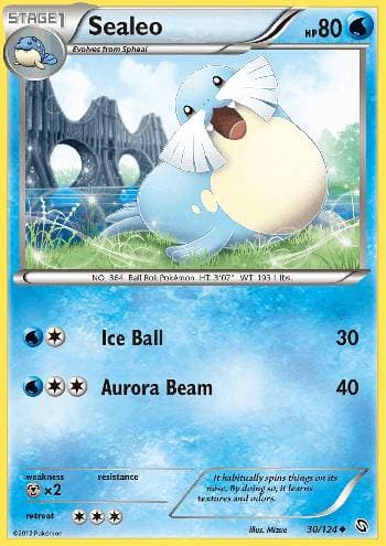 Carta Sealeo (30/124) do set Dragões Enaltecidos — Pokémon TCG | Bynx