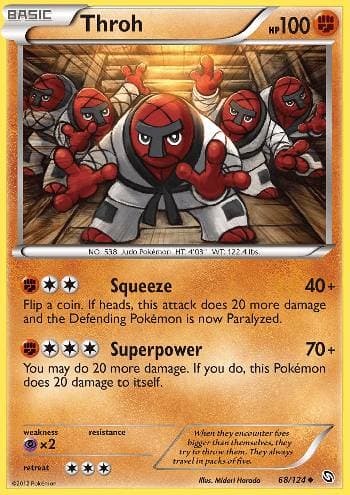 Carta Throh (68/124) do set Dragões Enaltecidos — Pokémon TCG | Bynx