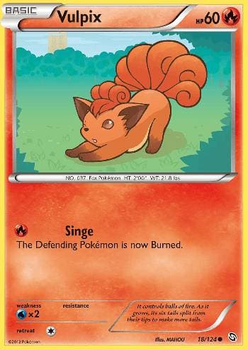 Vulpix (18/124) — Dragões Enaltecidos