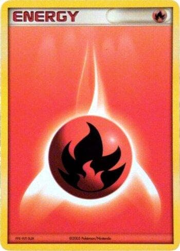 Carta Fire Energy (2005 Unnumbered) (002/006) do set Liga BR — EB05 — Pokémon TCG | Bynx