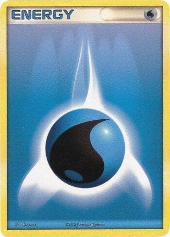 Carta Water Energy (2005 Unnumbered) (003/006) do set Liga BR — EB05 — Pokémon TCG | Bynx