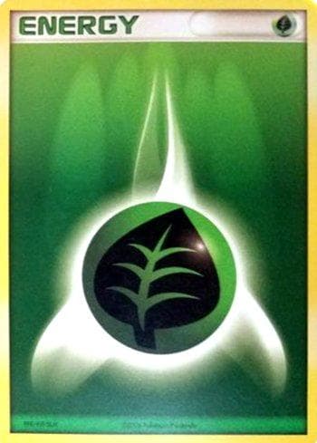 Carta Grass Energy (2006 Unnumbered) (001/006) do set Liga BR — EB06 — Pokémon TCG | Bynx